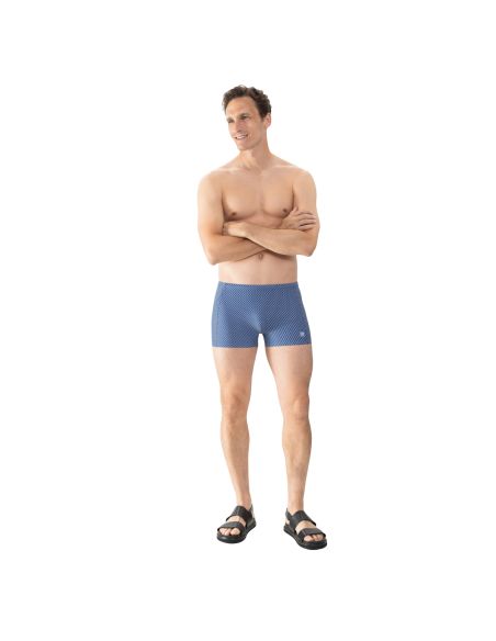 MEY Heren Swim Shorty Flowing Water Blue 2420010