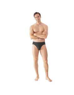 MEY Heren Jazz Pants Round Grid Zwart 2120052 2