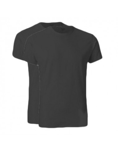 Calvin Klein T-shirt zwart duo pak ronde hals 