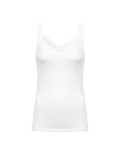 MEY Dames Emotion Elegance Hemd Top Wit 1110028