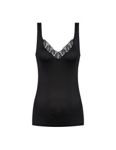 MEY Dames Emotion Elegance Hemd Top Zwart 1110028