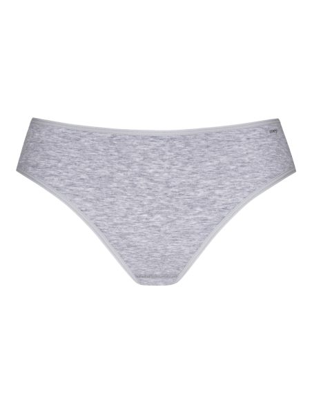 MEY Dames Jazz-Pants Grijs SERIE Cotton Pure slip 29501