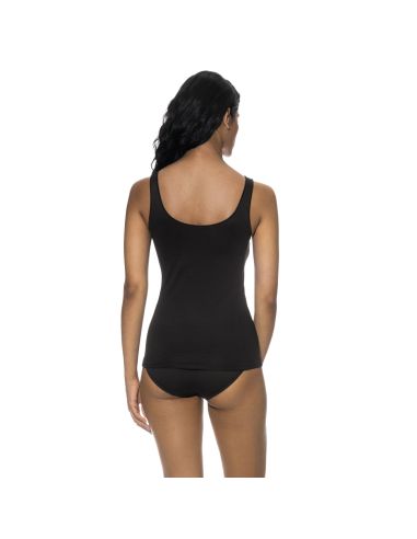 MEY Dames Emotion Elegance Hemd Top Zwart 1110028