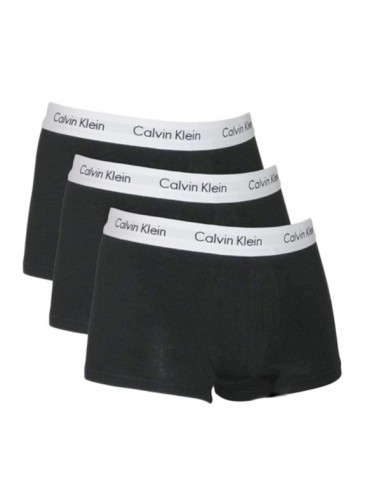 Duwen Brein Proberen Calvin Klein Ondergoed Black 3 pak low rise trunk
