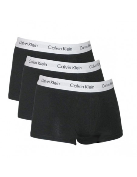 Calvin Klein Ondergoed Black 3 pak low rise trunk
