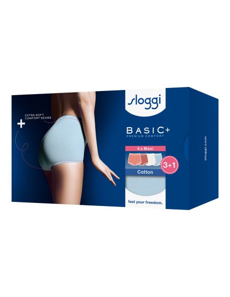Sloggi Basic Maxi Slip 4 pack C4P V022 3+1 gratis