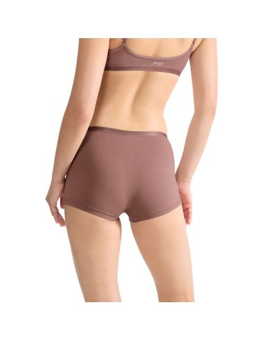 Sloggi GO Daily Cotton Short 3Pack Cacao