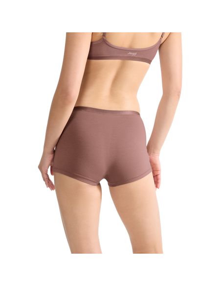 Sloggi GO Daily Cotton Short 3Pack Cacao