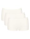 Sloggi GO Daily Cotton Short 3Pack Ivoor