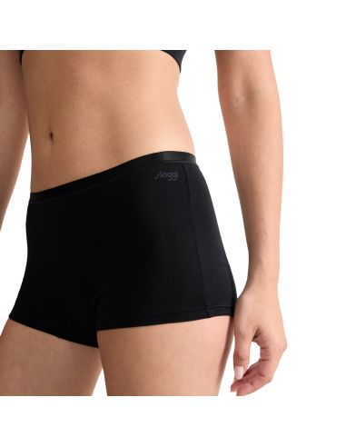 Sloggi GO Daily Cotton Short 3Pack Zwart