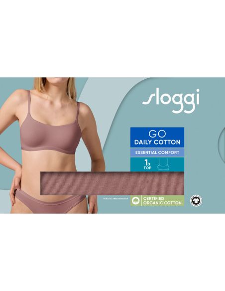 Sloggi GO Daily Cotton Top Cacao