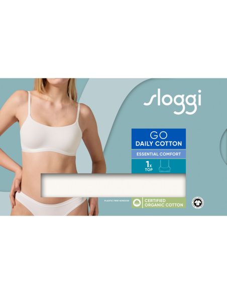 Sloggi GO Daily Cotton Top Ivoor