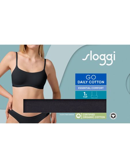 Sloggi GO Daily Cotton Top Zwart