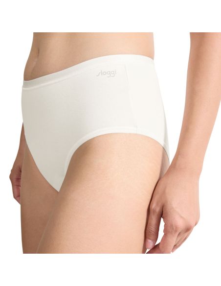 Sloggi GO Daily Cotton Midi 3Pack Ivoor