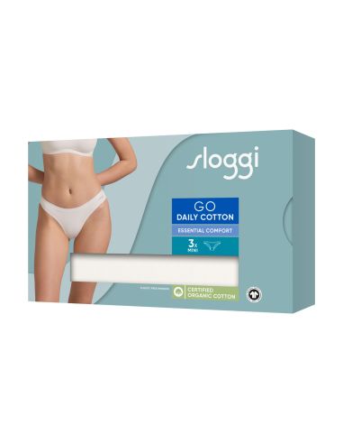 Sloggi GO Daily Cotton Mini 3Pack Ivoor
