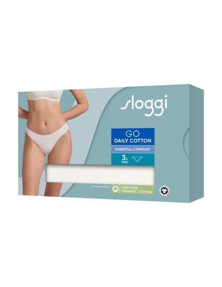 Sloggi GO Daily Cotton Mini 3Pack Ivoor