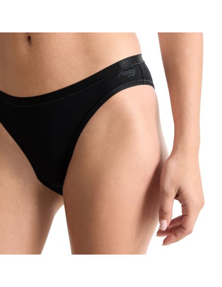 Sloggi GO Daily Cotton Mini 3Pack Zwart