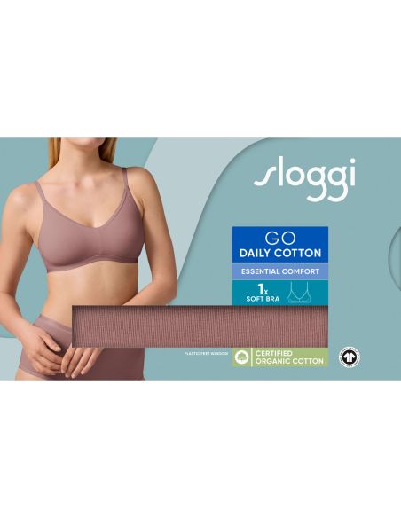 Sloggi GO Daily Cotton Soft bra Cacao