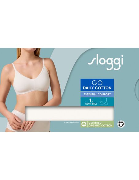 Sloggi GO Daily Cotton Soft bra Ivoor