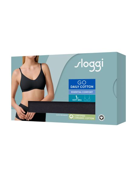 Sloggi GO Daily Cotton Soft bra Zwart