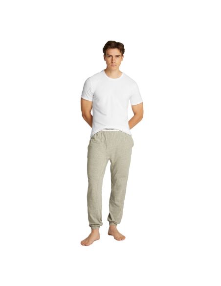 Calvin Klein Heren 3Pack Crew Neck T-Shirt Wit