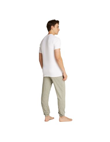 Calvin Klein Heren 3Pack Crew Neck T-Shirt Wit