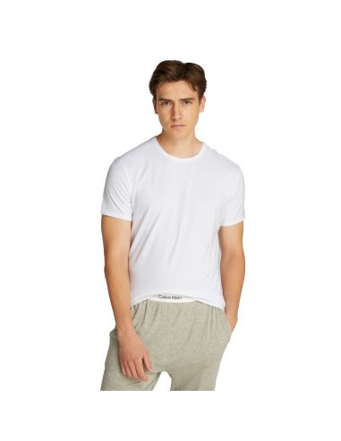 Calvin Klein Heren 3Pack Crew Neck T-Shirt Wit