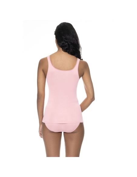MEY Dames Emotion Top Sporty Hemd Bonbon Pink 55204