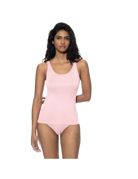 MEY Dames Emotion Top Sporty Hemd Bonbon Pink 55204