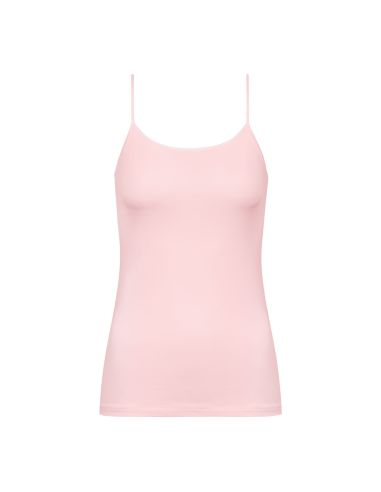 MEY Dames Emotion Top Spaghetti Hemd Bonbon Pink 55201