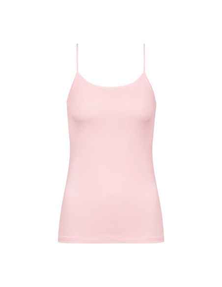 MEY Dames Emotion Top Spaghetti Hemd Bonbon Pink 55201