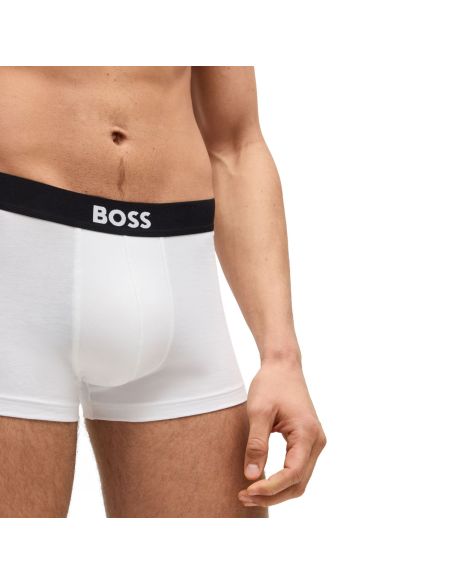 Hugo Boss Heren Trunk BOSS One 3Pack Wit