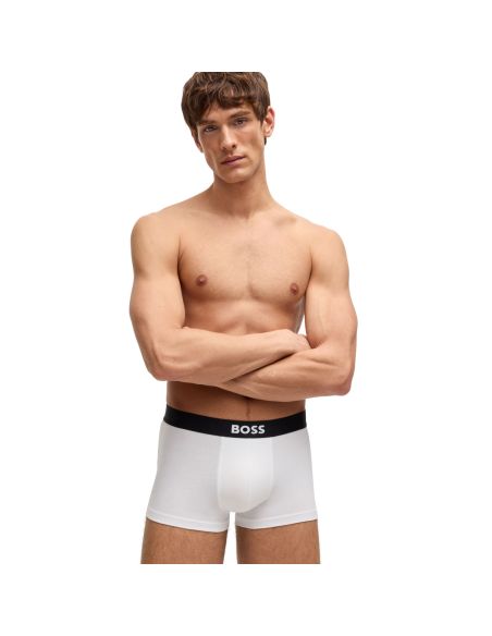 Hugo Boss Heren Trunk BOSS One 3Pack Wit