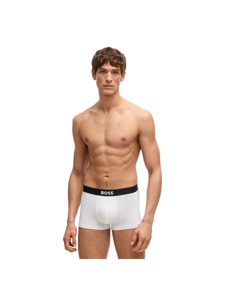 Hugo Boss Heren Trunk BOSS One 3Pack Wit