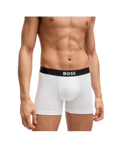 Hugo Boss Heren Boxer Briefs BOSS One 3Pack Wit