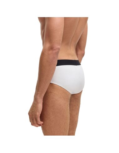 Hugo Boss Heren Hipster Slip BOSS One 3Pack Wit
