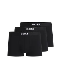 Hugo Boss Heren Trunk BOSS One 3Pack Zwart