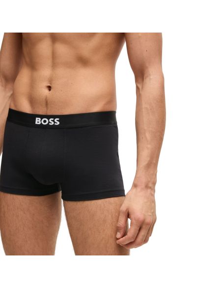 Hugo Boss Heren Trunk BOSS One 3Pack Zwart
