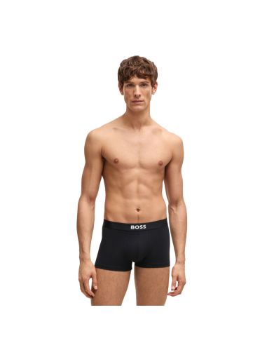 Hugo Boss Heren Trunk BOSS One 3Pack Zwart