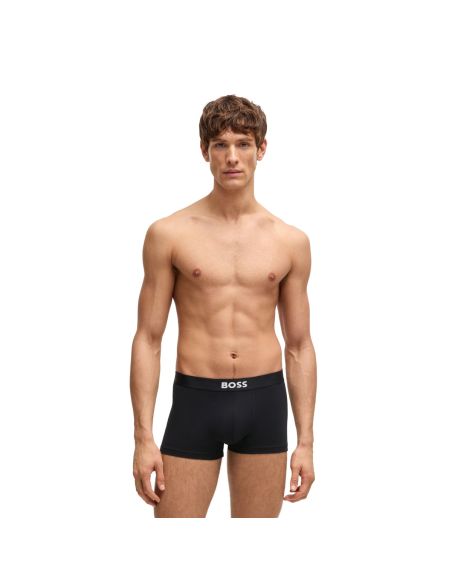 Hugo Boss Heren Trunk BOSS One 3Pack Zwart