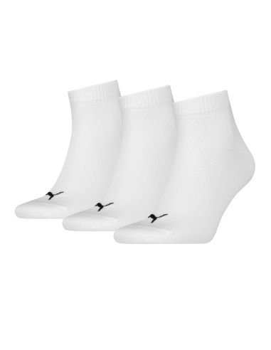 Puma Sokken 3Pack Quarter Soft Cotton Wit 