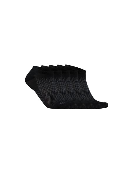 Craft Dry Footies 5-PACK Zwart