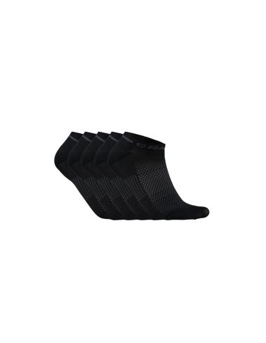 Craft CORE Dry Shaftless Sock 5-PACK Zwart