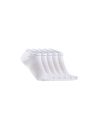 Craft Sport Sokken CORE Dry Shaftless Sock 5Pack Wit