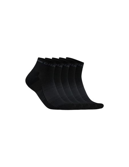 Craft Heren CORE Dry Mid Sock 5-PACK Zwart