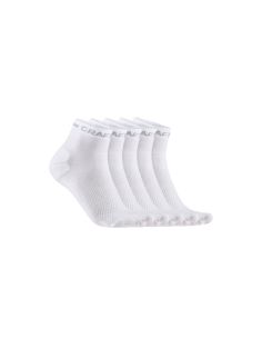 Craft Heren CORE Dry Mid Sock 5-PACK Wit