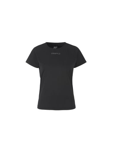 Craft Dames Core Essence SS Tee 2 W Zwart