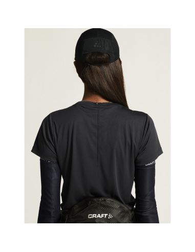 Craft Dames Core Essence SS Tee 2 W Zwart