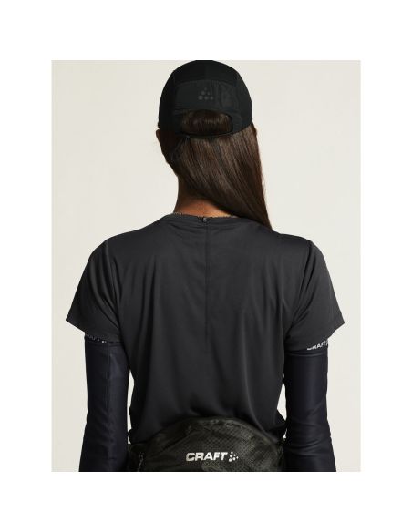 Craft Dames Core Essence SS Tee 2 W Zwart