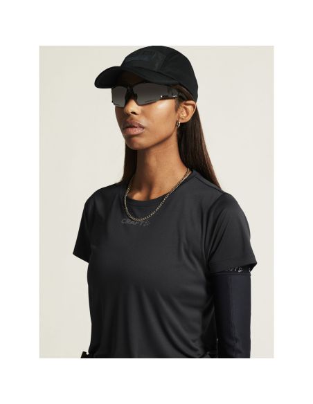 Craft Dames Core Essence SS Tee 2 W Zwart